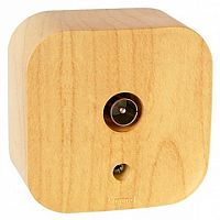 Розетка TV QUTEO, одиночная, светло-коричневый | код. 782269 | Legrand