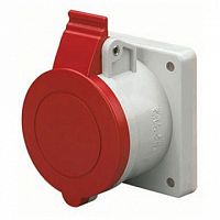 Розетка панельная IP44 16A 3P+E+N 400В (упак. 10шт) | код. DIS4221667 | DKC