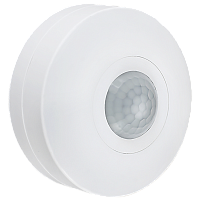 Датчик движения ДД 025 белый 1200Вт 360 градусов 6М IP20 | код. LDD11-025-1200-001 | IEK