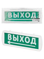 Оповещатель охранно-пожарный световой Топаз-12-Д Направление к выходу 12 В, IP52 TDM | код SQ0349-0407 | TDM