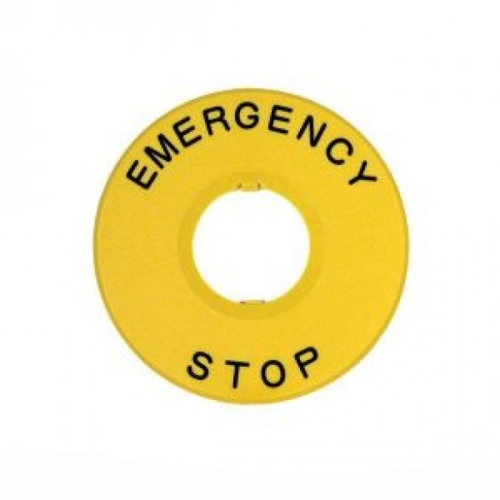 Щильдик аварийной остановки NP2-BY8330 ?90 (с надписью) (CHINT) | код 576786 | CHINT Щильдик аварийной остановки NP2-BY8330 ?90 (с надписью) (CHINT) | код 576786 | CHINT