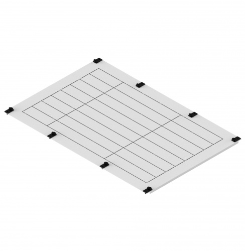 Лицевая панель 4хSL00 или 2xSL1,2,3 CP 1.4-5 SL (В750xШ350) | код 001339751 | ETI