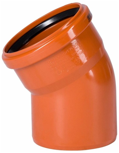 Отвод наружной канализации 110х30 град. | код 220210 | Ostendorf Отвод наружной канализации 110х30 град. | код 220210 | Ostendorf