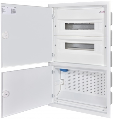 Щит металлопластиковый ERP18-4-2V MEDIA | код 001101290 | ETI