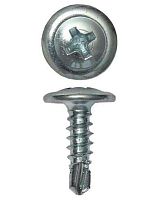 Саморез с пресс-шайбой 4.2x76 со сверлом | код CM274076 | DKC