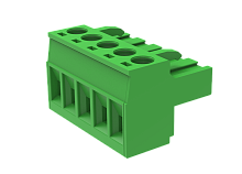 MC-RBT5.0H04C-0001 Клемма МС, шаг 5.0мм, 4 конт.,зел., шт | код MC-RBT5.0H04C-0001 | SUPU