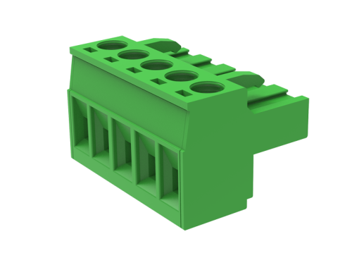 MC-RBT5.0H04C-0001 Клемма МС, шаг 5.0мм, 4 конт.,зел., шт | код MC-RBT5.0H04C-0001 | SUPU