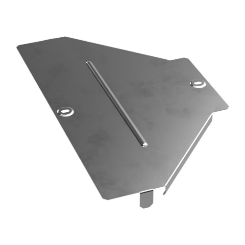 Крышка переходника симметричного Стандарт INOX (AISI 304) 400х150 Промрукав | код PR16.5975 | ПРОМРУКАВ Крышка переходника симметричного Стандарт INOX (AISI 304) 400х150 Промрукав | код PR16.5975 | ПРОМРУКАВ