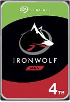 Жесткий диск Seagate SATA-III 4TB ST4000VN006 NAS Ironwolf 4KN (5400rpm) 256Mb 3.5 | код 1878718 | Seagate