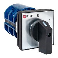 Переключатель кулачковый ПК-1-13 63А 3P «0-1» IP65 EKF | код pk-1-13-63-65 | EKF
