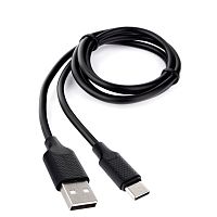 Кабель USB 2.0 Cablexpert CCB-USB2-AMCMO2-1MB, AM/Type-C, издание Classic 0.2, длина 1м, черный, блистер | код CCB-USB2-AMCMO2-1MB | Cablexpert
