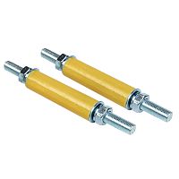 Втулочный изолятор Д=70 мм со шпилькой и крепежом (2 шт) PROxima | код BSS70FA | EKF