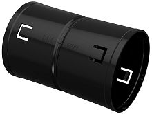 Муфта соединительная для двустенной трубы d=90мм | код CTA12D-M090-K02-R | IEK