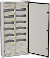 TITAN 5 Корпус мет. ЩРв-168 (2х84) 1130х625х130 IP31 сер IEK | код TI5-50-V-2X084-31-7035 | IEK