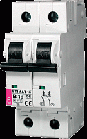 Авт.выключатель ETIMAT 10 DC 2p В 13A (6 kA) | код 002128715 | ETI