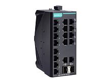 Коммутатор EDS-2018-ML-2GTXSFP Unmanaged Gigabit Ethernet switch with 16 10/100BaseT(X) ports, 2 10/100/1000BaseT(X) or 100/1000BaseSFP ports, and -10 to 60 C operating temperature | код 00-06130003 | MOXA