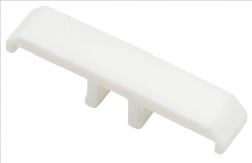 498 140, Защитная маркировка (без надписей) на клеммники AVK 2,5-10/ AVK 2,5-4RD, (белая), IP 2 | код 0.0.0.4.98140 | KLEMSAN