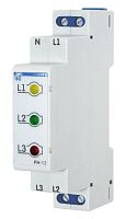 Индикатор фаз трехфазный РН-12, индикация наличия фаз | код 342560012 | Новатек-Электро
