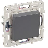SKANDY Выключ. 1-кл. перекр. 10А SK-V03Gr сер. IEK | код SK-V13-0-10-K03 | IEK