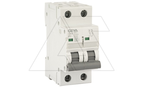 Авт. выключатель GYM8-2P-20B, 2P, 20A, хар-ка B, 4,5kA, 2M, без подкл. AU8, AL8. | код GYM82P20B_0 | GEYA Авт. выключатель GYM8-2P-20B, 2P, 20A, хар-ка B, 4,5kA, 2M, без подкл. AU8, AL8. | код GYM82P20B_0 | GEYA