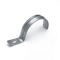 Скоба металлическая однолапковая усиленная противопожарная СМОУ d48-50 мм (50шт/200шт уп/кор) Промрукав | код PR13.02406 | ПРОМРУКАВ