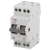 Выключатель-разъединитель трехпозиционный ВРТ-63 PRO VRT63-2-25 2Р 25А | код Б0061669 | ЭРА