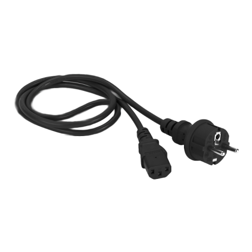 Шнур питания C13-Schuko прямая, 220В, 10А, черный, 2 метра | код LAN-PP13/SH-2.0-BK | LANMASTER Шнур питания C13-Schuko прямая, 220В, 10А, черный, 2 метра | код LAN-PP13/SH-2.0-BK | LANMASTER