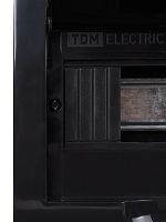 Бокс ЩРН-П-12 модулей навесной пластик IP41, Антрацит TDM | код SQ0901-0904 | TDM