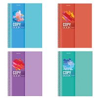 Тетрадь А4, 120 л., BRAUBERG гребень, клетка, обложка картон, Vision , 404070 | код 404070 | BRAUBERG