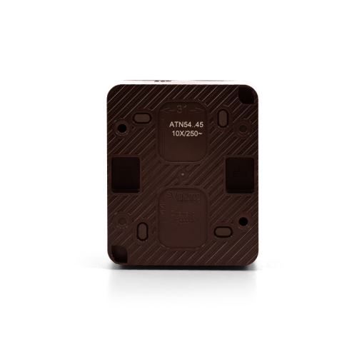 Розетка 1-м ОП AtlasDesign PROFI 16А IP54 250В заземл. защ. шторки корич. SE ATN546045 фото 2 Розетка 1-м ОП AtlasDesign PROFI 16А IP54 250В заземл. защ. шторки корич. SE ATN546045 фото 2