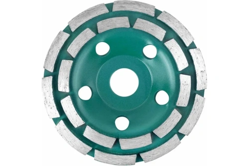 Алмазный шлифовальный диск ''Чашка'', двухрядный, GreatFlex Light, 125 x 5.0 x 8.0 x 22.2 мм | код 55-780 | Greatflex Алмазный шлифовальный диск ''Чашка'', двухрядный, GreatFlex Light, 125 x 5.0 x 8.0 x 22.2 мм | код 55-780 | Greatflex