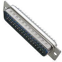 Разъём D-SUB RUICHI DB-50M, 50 контактов | код 63242 | Ruichi