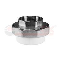 Муфта комб. разъем. (американка) с внутренней резьбой 20х1/2дюйм (200/25) | код 10155015 | VALFEX