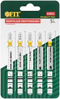 Набор полотен для электролобзика 5шт (T111C T101BR T101AO T118A T118B) FIT 41011