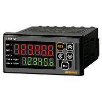 Счетчик-таймер, цифровой, 72x36x83мм, 6 разрядов, 2 уставки, RS485, 12-24VDC | код CT6Y-2P2T | AUTONICS