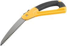 Ножовка садовая складная, мелкий каленый зуб, 3D заточка, 180 мм | код 40590 | FIT