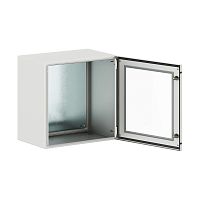 Корпус навесной уличный ST Outdoor с М/П с прозрачной дверью ВxШxГ 600x600x400 мм, IP66 | код R5STX0664-OUTDOOR | DKC