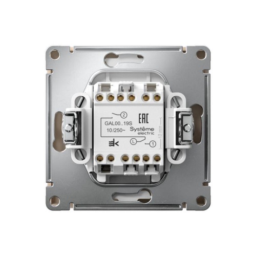 ARTGALLERY 2-клавишный ВЫКЛЮЧАТЕЛЬ ДЛЯ ЖАЛЮЗИ, 2х сх.4, 10А, механизм, быстрозажимные клеммы, ПЕСОЧНЫЙ | код GAL001219S | Systeme Electric фото 6 ARTGALLERY 2-клавишный ВЫКЛЮЧАТЕЛЬ ДЛЯ ЖАЛЮЗИ, 2х сх.4, 10А, механизм, быстрозажимные клеммы, ПЕСОЧНЫЙ | код GAL001219S | Systeme Electric фото 6