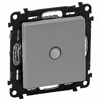 Переключатель с датчиком движения VALENA LIFE, 160°, до 250 Вт, алюминий | код. 752365 | Legrand