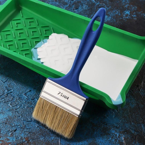 Кисть плоская универсальная 75х8 мм | код 89-0364 | REXANT Кисть плоская универсальная 75х8 мм | код 89-0364 | REXANT