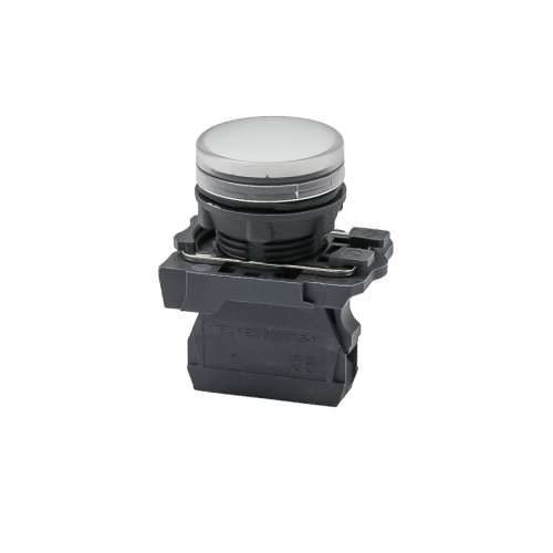 Лампа сигнальная белая, 220V AС/DC, IP65, пластик MTB5-AV713 | код 137298 | MEYERTEC