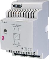 Блок питания PS-30-24 (Вход: 100-250V AC, Выход: 24V DC/30W/1,25A) | код 002470133 | ETI