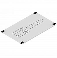 Лицевая панель 1хEB2 125,160,250А 3,4P и 4 модуля CP 1.4-2 E12 M (В300xШ350) | код 001101482 | ETI