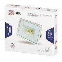 Прожектор светодиодный ДО-10Вт 6500К 800Лм IP65 белый 10w холодный 200-240В LPR-023-W-65K-010 | код Б0054639 | ЭРА