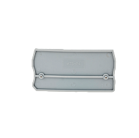 Заглушка торцевая для пружинных клемм 4 мм2, серая (упак. 20 шт.) MTS-P4 | код 88335 | MEYERTEC