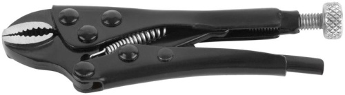 Зажим ручной с фиксатором тип WR черненый 100 мм | код 52710 | FIT фото 3