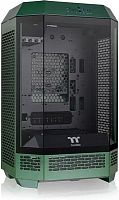 Корпус Thermaltake The Tower 300 Racing Green зеленый без БП miniITX 8x120mm 6x140mm 2xUSB3.0 audio bott PSU | код 1998316 | THERMALTAKE