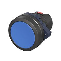 Головка кнопки плоская без фиксации, синяя | код M22P-FMBP | DKC