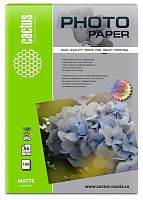 Фотобумага Cactus CS-MA6180100 A6/180г/м2/100л./белый матовое для струйной печати | код 1584045 | CACTUS