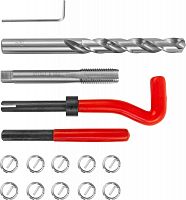 TRIS1215 Набор для восстановления резьбы M12x1.5, 15 предметов | код TRIS1215 | Thorvik